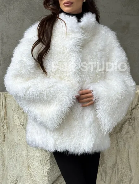 Шуба из альпаки - фото 2