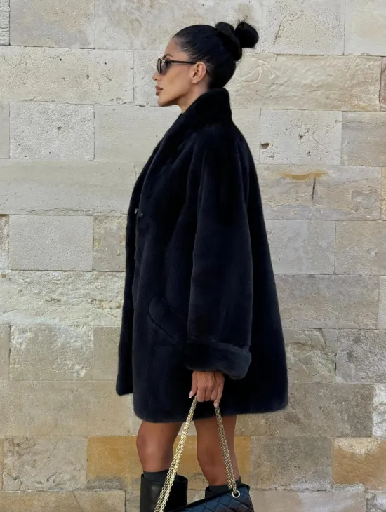 Шуба (жакет) из меха норки KOPENGAGEN FUR - фото 8