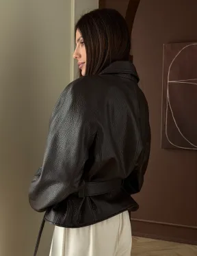 Куртка из натуральной кожи PREMIUM COLLECTION - фото 7